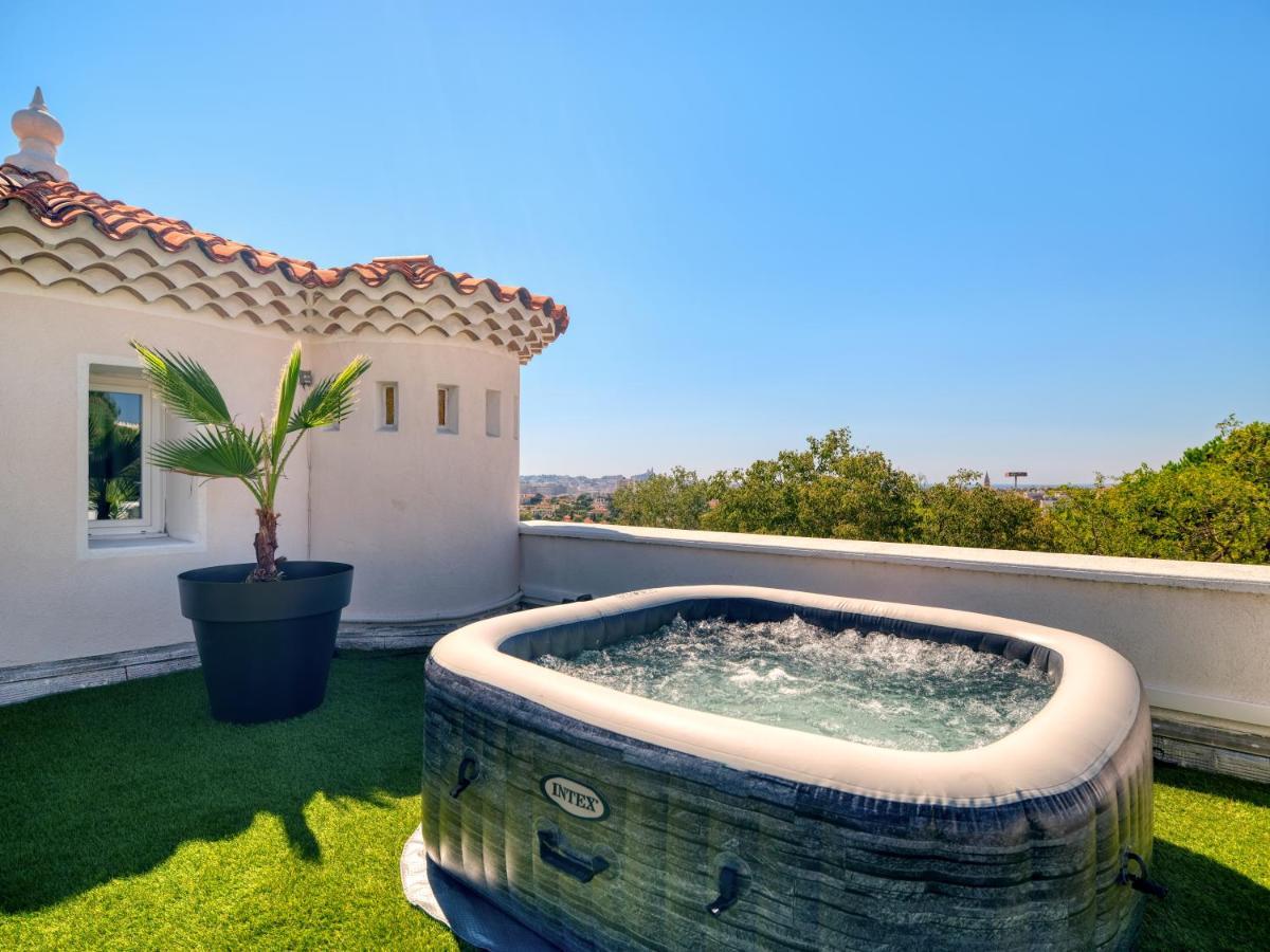 Апартаменти La Bastide De Saint Barnabe - Jacuzzi Terrasse Clim Wifi Parking Petanque Марсель Екстер'єр фото